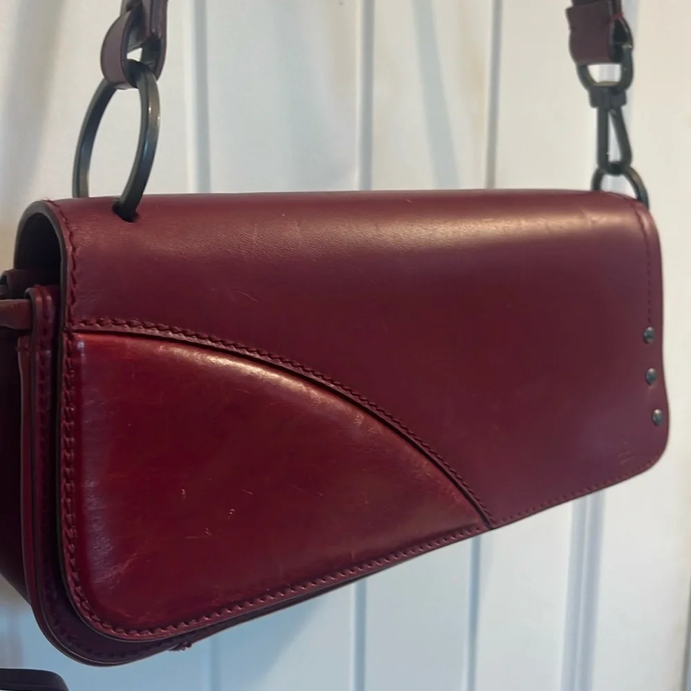 Rare VTG Gucci Limited Leather Baguette Long Style Bag - Picture 4 of 17